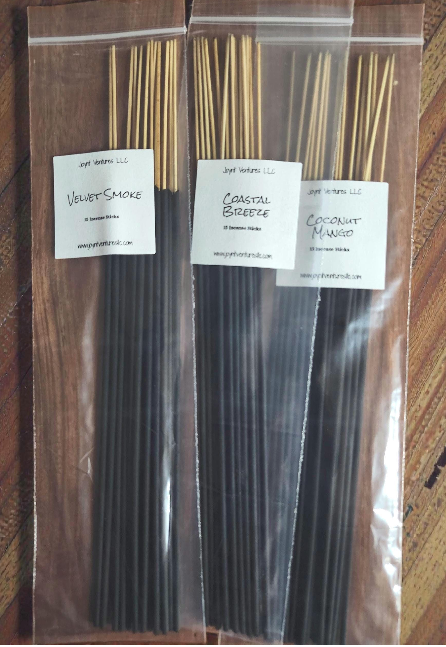 Handmade Hand Dipped Incense Sticks for Home & Meditation